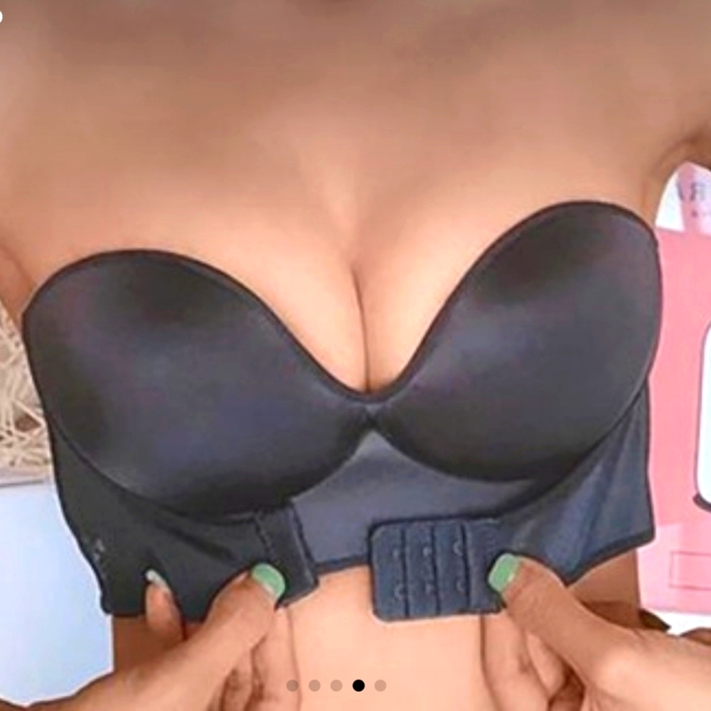 Strapless Bra Black